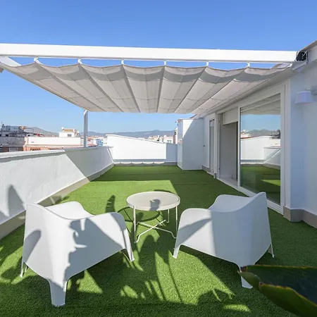 Wintowinrentals Exclusivo Atico Cerca De La Playa. * Malaga